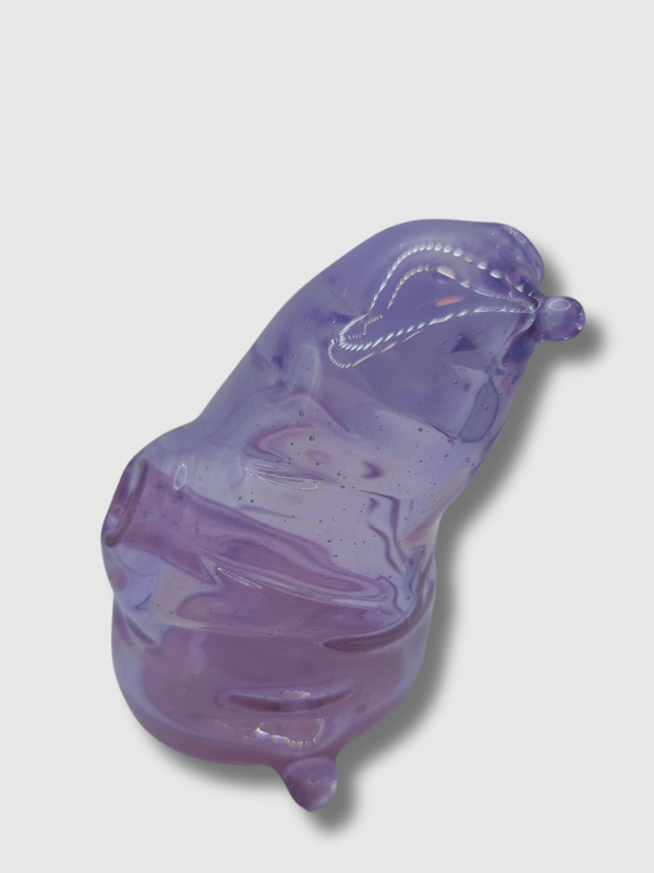 Roysco Glass Pink Scruncher
