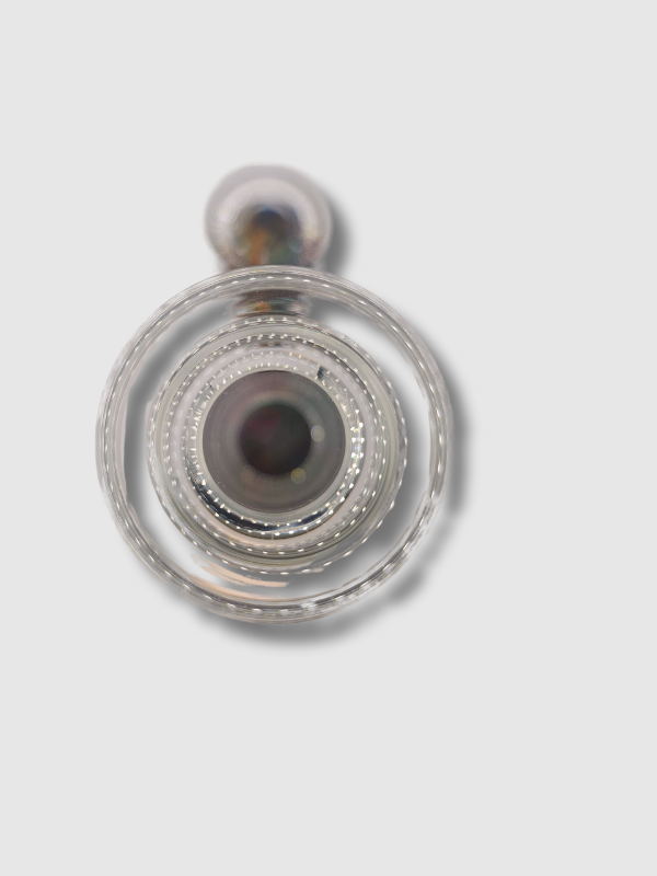 Fisk Glass Rainbow Acid Monster Mini Tube Rosin Dab Rig