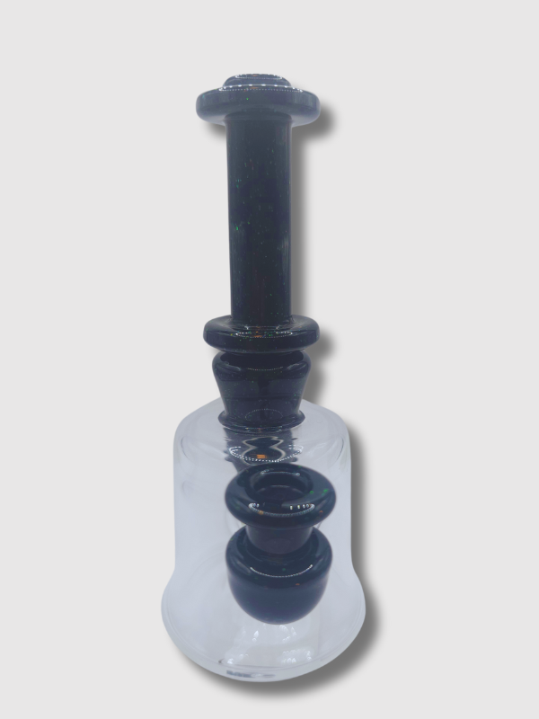 Fisk Glass Crushed Opal Mini Tube Rosin Dab Rig