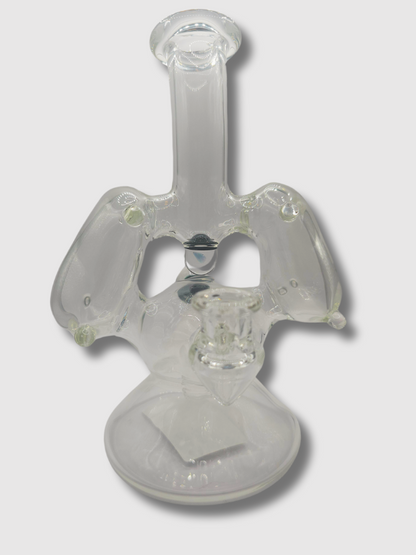 Roysco Glass Clear Squirter Rosin Dab Rig