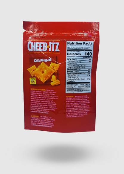 THC Cheddar Crackers CHEEB ITZ