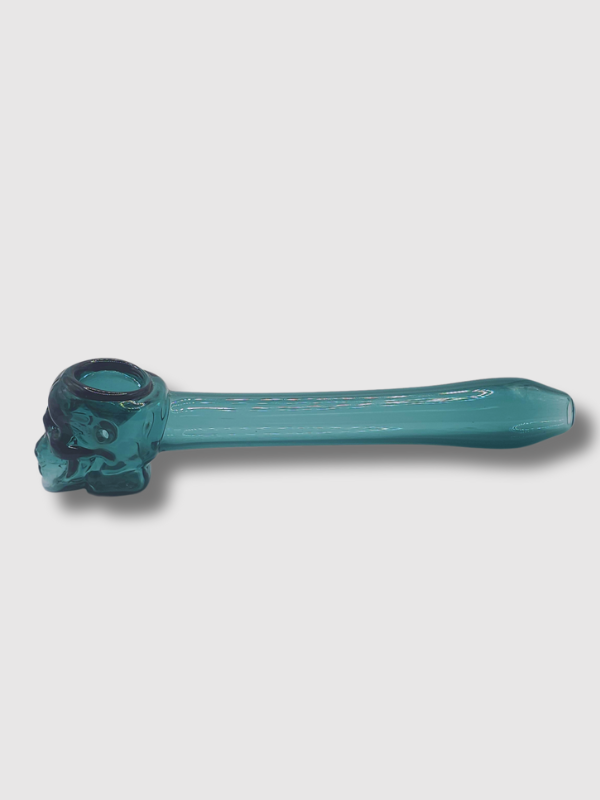 Skull Glass Pipe